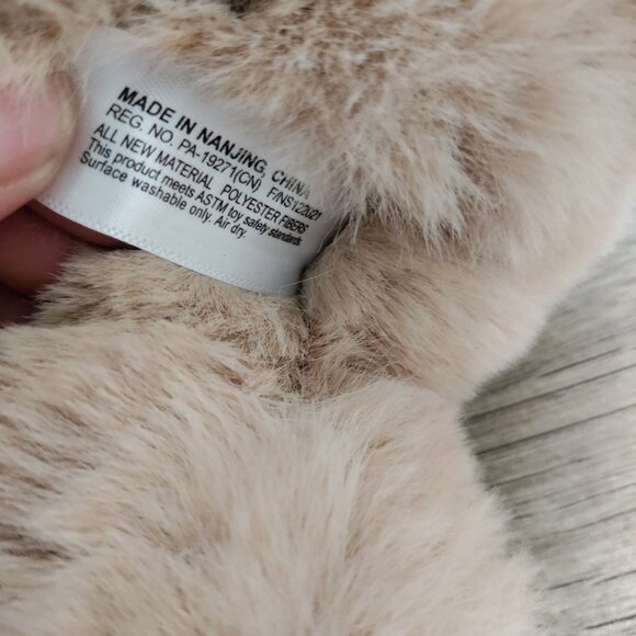2019World's Softest Plush Beige Tan Teddy Bear 11" Stuffed Animal Fuzzy Soft Toy - Picture 5 of 7